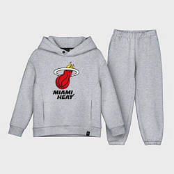 Детский костюм оверсайз Miami Heat-logo