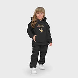 Детский костюм оверсайз GUSSI Fashion, цвет: черный — фото 2