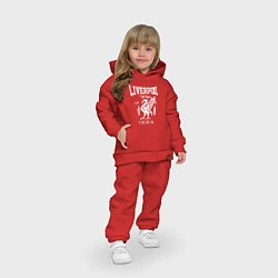 Детский костюм оверсайз Liverpool YNWA, цвет: красный — фото 2