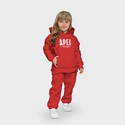 Детский костюм оверсайз Apex Legends, цвет: красный — фото 2