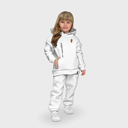 Детский костюм оверсайз PORSCHE, цвет: белый — фото 2
