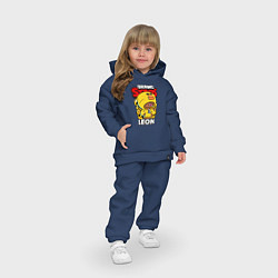 Детский костюм оверсайз BRAWL STARS SALLY LEON, цвет: тёмно-синий — фото 2