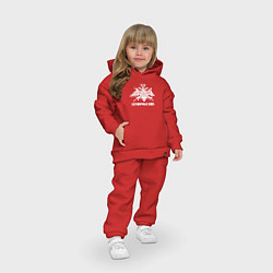 Детский костюм оверсайз Пограничные Войска, цвет: красный — фото 2