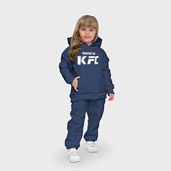 Детский костюм оверсайз Боец KFC, цвет: тёмно-синий — фото 2