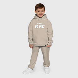 Детский костюм оверсайз Боец KFC, цвет: миндальный — фото 2