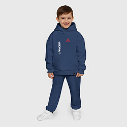 Детский костюм оверсайз MITSUBISHI LANCER, цвет: тёмно-синий — фото 2