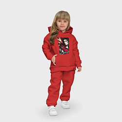 Детский костюм оверсайз ЭММИ УАЙНХАУС, цвет: красный — фото 2