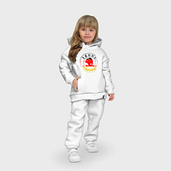 Детский костюм оверсайз Skoda Z, цвет: белый — фото 2