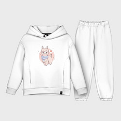 Детский костюм оверсайз Милая лама