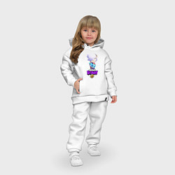 Детский костюм оверсайз Colette - Brawl Stars, цвет: белый — фото 2