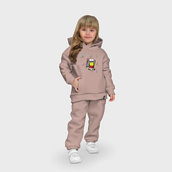 Детский костюм оверсайз ROBLOX DESPACITO, цвет: пыльно-розовый — фото 2