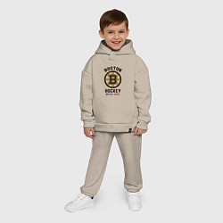 Детский костюм оверсайз BOSTON BRUINS NHL, цвет: миндальный — фото 2