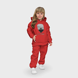 Детский костюм оверсайз CS GO Terrorist, цвет: красный — фото 2