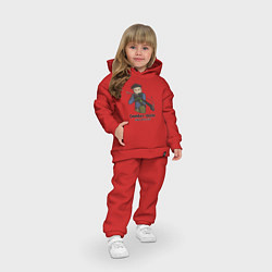 Детский костюм оверсайз CS GO Снайпер, цвет: красный — фото 2