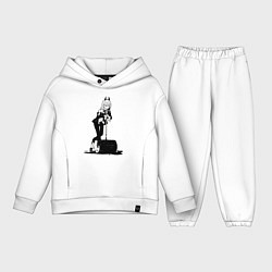 Детский костюм оверсайз Человек бензопила Пауэр