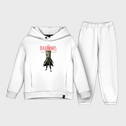 Детский костюм оверсайз Little Nightmares, цвет: белый