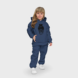 Детский костюм оверсайз Infinity Инфинити Z, цвет: тёмно-синий — фото 2