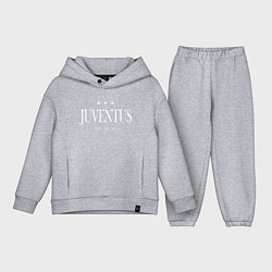 Детский костюм оверсайз Juventus Tee est 1897 2021, цвет: меланж