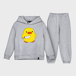 Детский костюм оверсайз УТКА С НОЖОМ КРУГЛЯШ