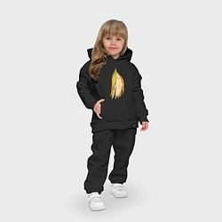 Детский костюм оверсайз Банан, цвет: черный — фото 2
