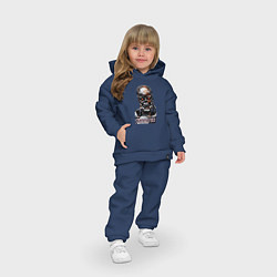 Детский костюм оверсайз Terminator T-800, цвет: тёмно-синий — фото 2