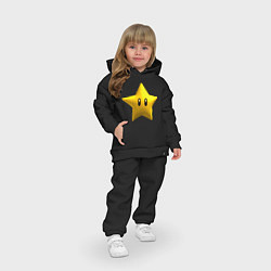 Детский костюм оверсайз PowStar, цвет: черный — фото 2