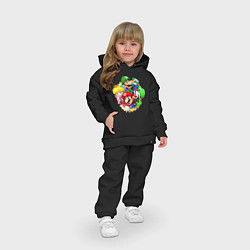 Детский костюм оверсайз Mario wii, цвет: черный — фото 2