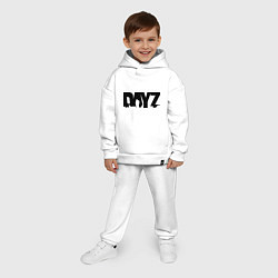 Детский костюм оверсайз DayZ, цвет: белый — фото 2