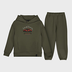 Детский костюм оверсайз Porsche Lucky Bastardz