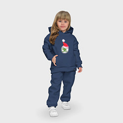Детский костюм оверсайз Skoda Merry Christmas, цвет: тёмно-синий — фото 2