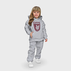 Детский костюм оверсайз РУБИН футбольный клуб, цвет: меланж — фото 2