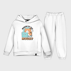 Детский костюм оверсайз Где же мышка Программист поймет