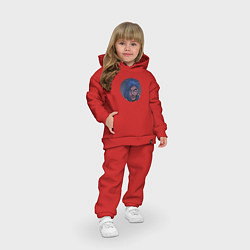 Детский костюм оверсайз League of Legends аркейн дев2023, цвет: красный — фото 2