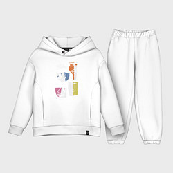 Детский костюм оверсайз The Beatles, Портреты