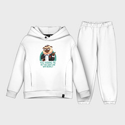 Детский костюм оверсайз Мопс в костюме