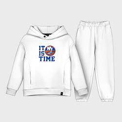 Детский костюм оверсайз It Is New York Islanders Time Нью Йорк Айлендерс, цвет: белый