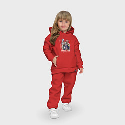 Детский костюм оверсайз Оверлорд Overlord, цвет: красный — фото 2