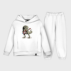 Детский костюм оверсайз Динозавр рокер