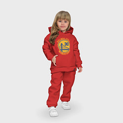 Детский костюм оверсайз GS Warriors, цвет: красный — фото 2