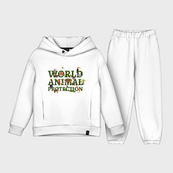 Детский костюм оверсайз WORLD ANIMAL PROTECTION