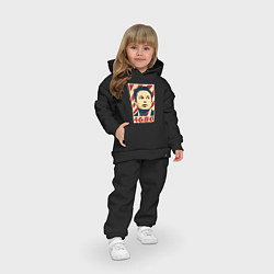 Детский костюм оверсайз Илон Маск - 4680, цвет: черный — фото 2