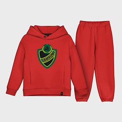 Детский костюм оверсайз Jamaica Shield, цвет: красный