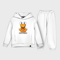 Детский костюм оверсайз Радужные друзья - Оранжевый