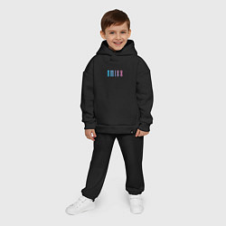 Детский костюм оверсайз Nmixx kpop группа, цвет: черный — фото 2