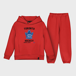 Детский костюм оверсайз Торонто нхл, цвет: красный