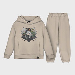 Детский костюм оверсайз Ведьмак в печали