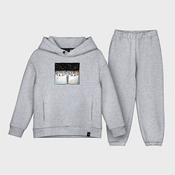 Детский костюм оверсайз Мрачные коты празднуют