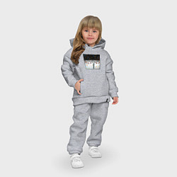 Детский костюм оверсайз Мрачные коты празднуют, цвет: меланж — фото 2