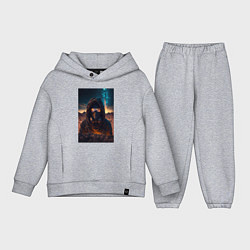 Детский костюм оверсайз Пусстынный странник, цвет: меланж