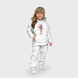 Детский костюм оверсайз Фантайм Фокси, цвет: белый — фото 2